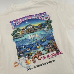 Fudpucker's Trading Company T Shirt Adult Medium Florida Beach‎ Graphic